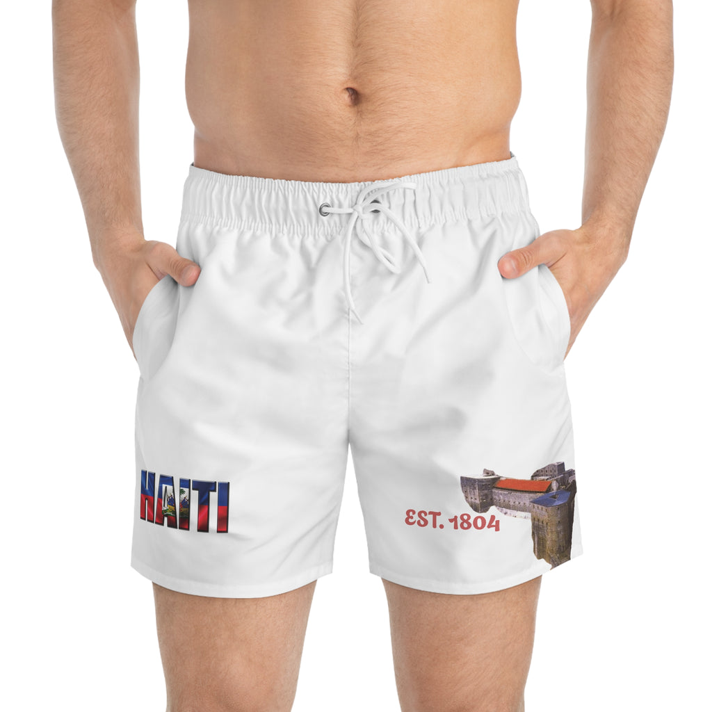 Swim Trunks — Custom All-Over Print Beach Shorts