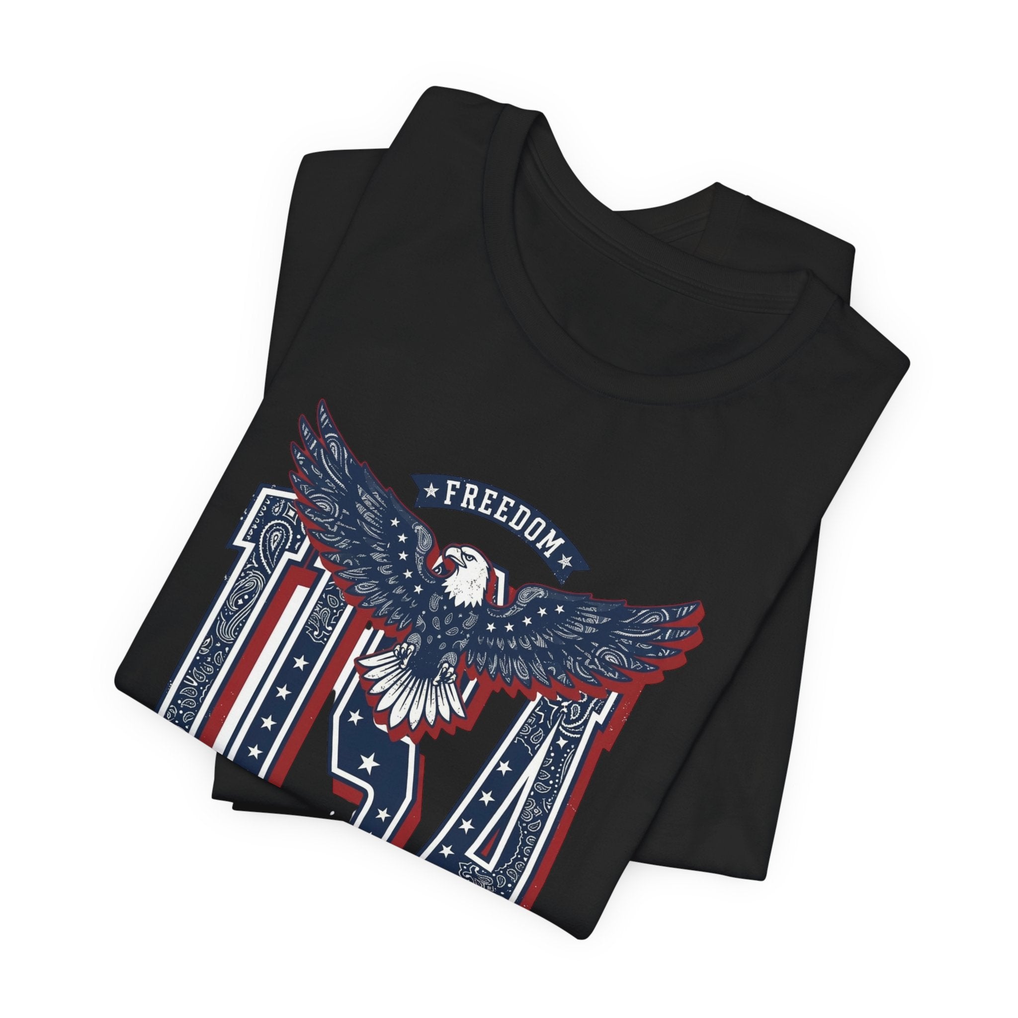 USA Eagle Vintage 4th of July Tee | Patriotic Americana T-Shirt