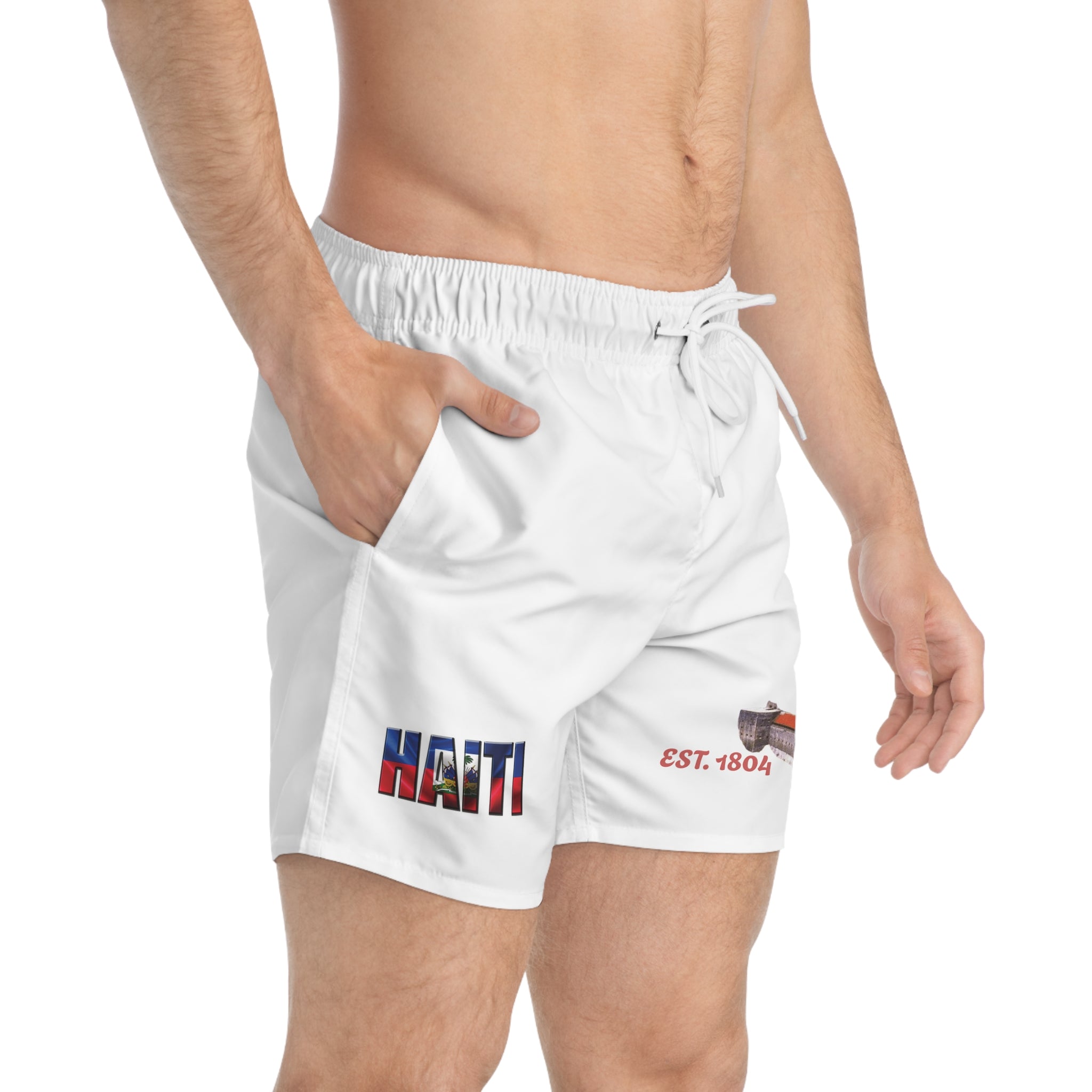 Swim Trunks — Custom All-Over Print Beach Shorts