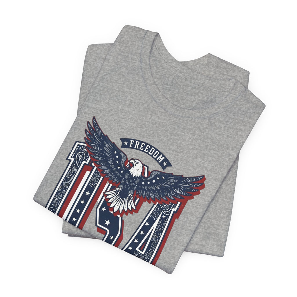 USA Eagle Vintage 4th of July Tee | Patriotic Americana T-Shirt
