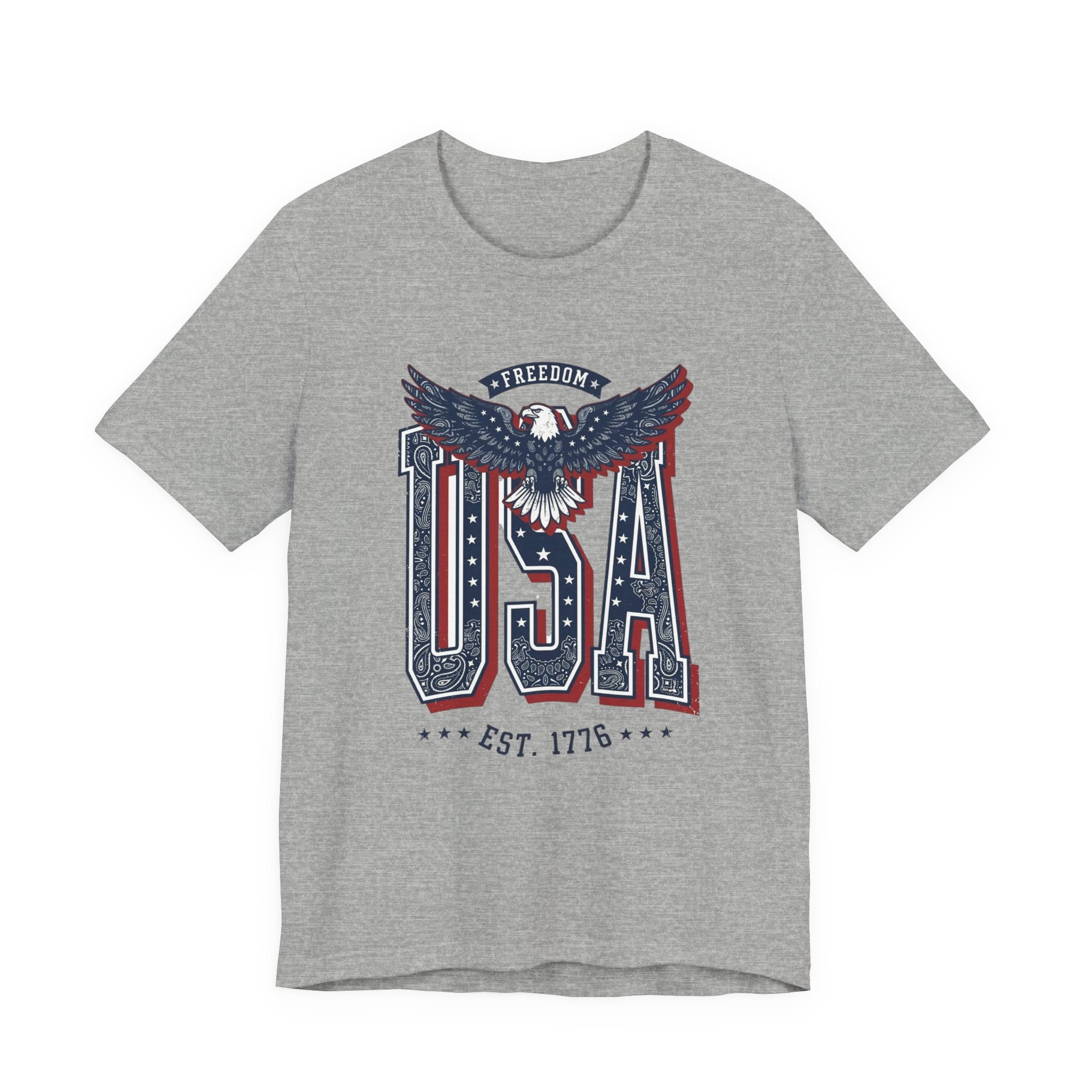 USA Eagle Vintage 4th of July Tee | Patriotic Americana T-Shirt