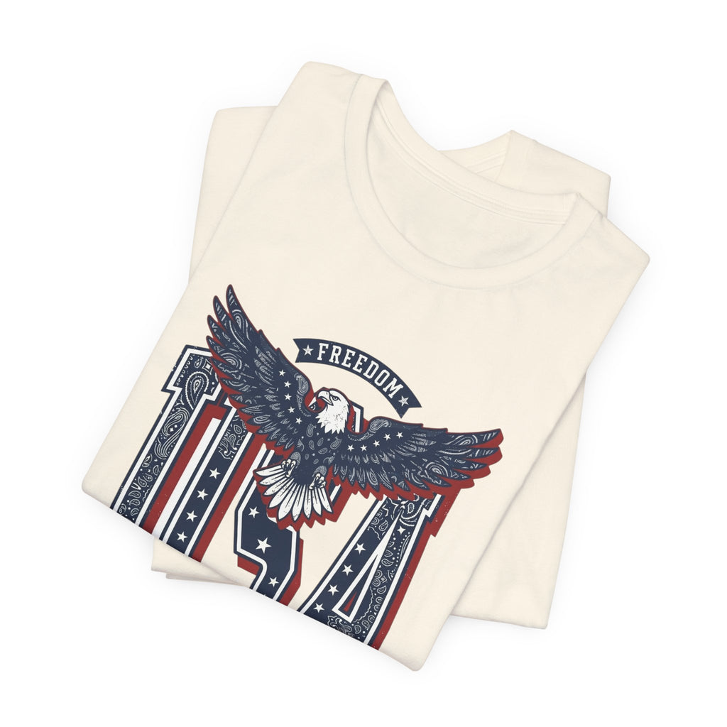 USA Eagle Vintage 4th of July Tee | Patriotic Americana T-Shirt