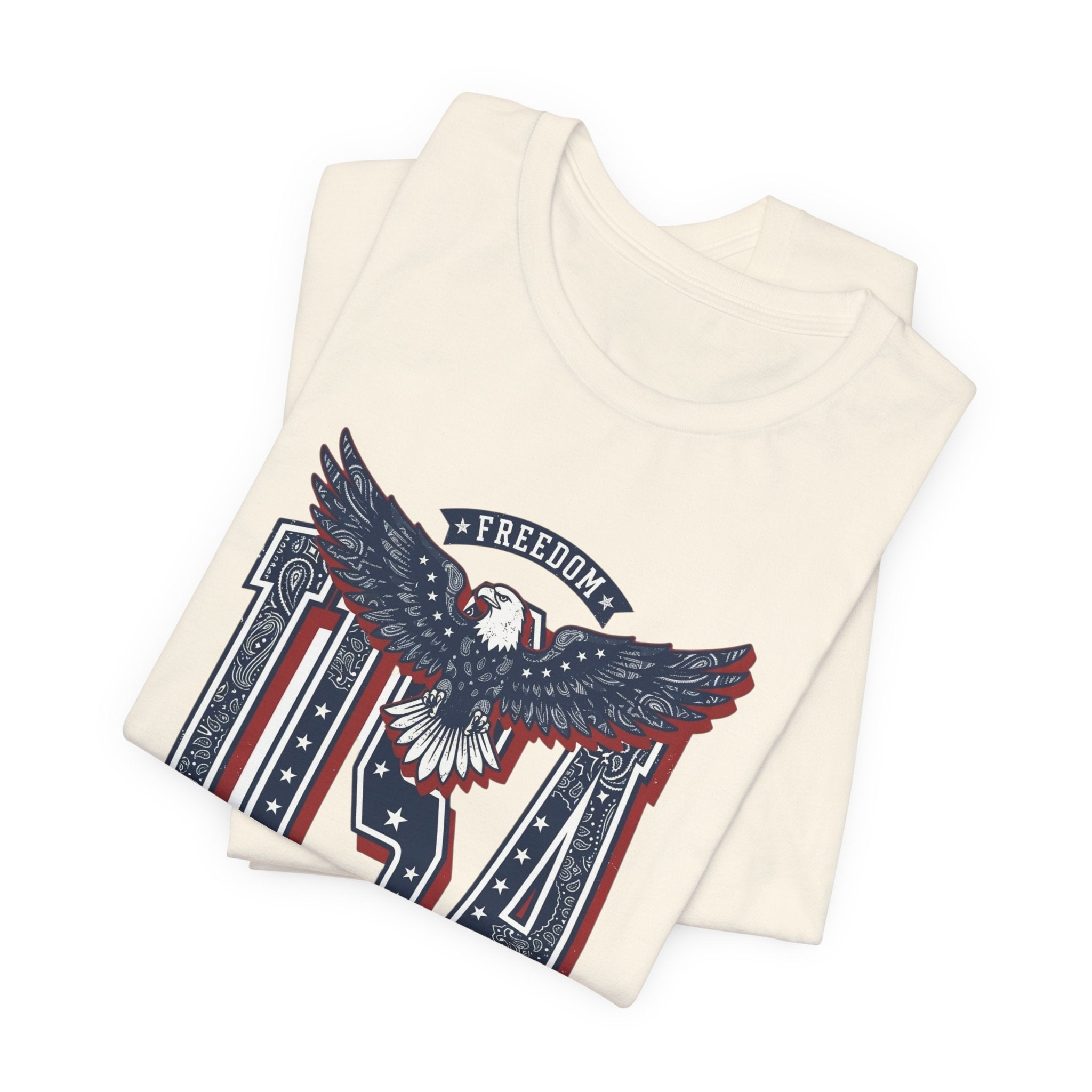 USA Eagle Vintage 4th of July Tee | Patriotic Americana T-Shirt